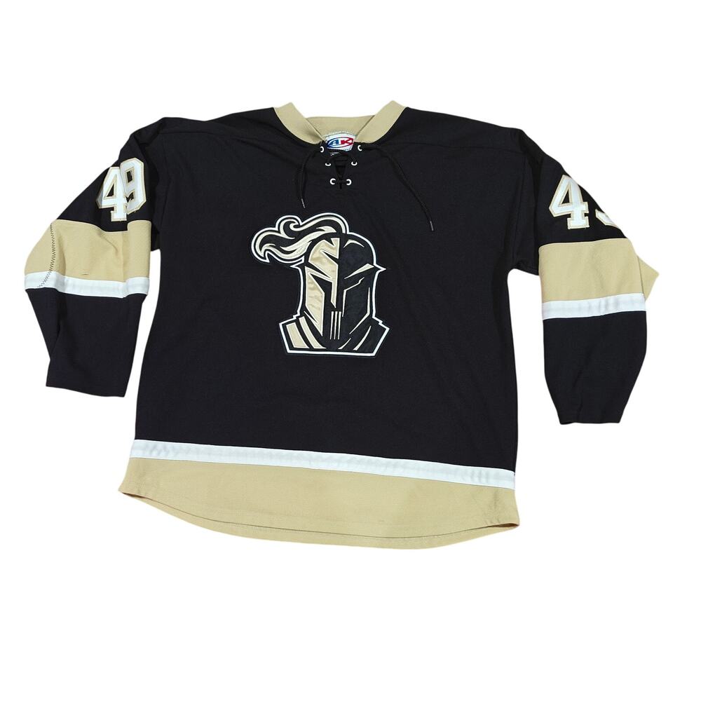 Athletic Knit Golden Knights #49 Del Gandio Hockey Jersey Adult Large